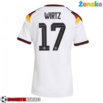 Ženske Nogometnih dresov Nemčija Florian Wirtz #17 Domači SP 2026 Kratki rokavi
